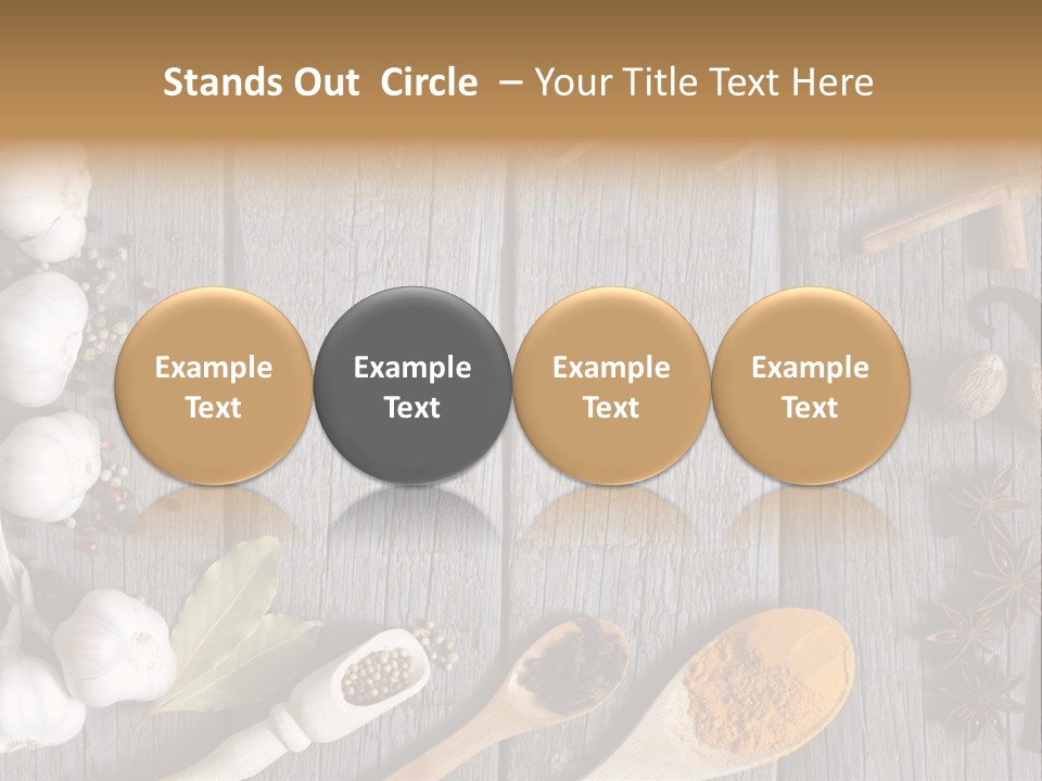 Background Organic Vegetable PowerPoint Template