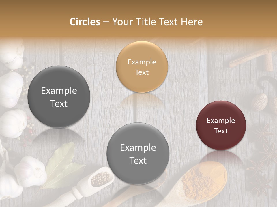 Background Organic Vegetable PowerPoint Template