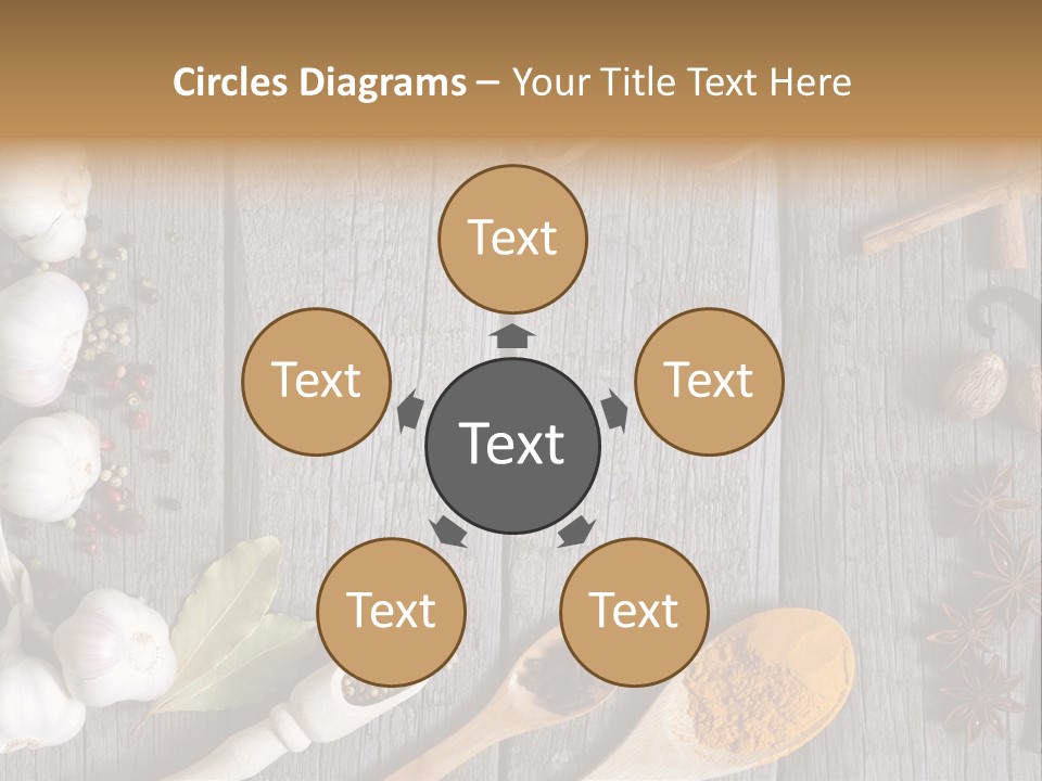 Background Organic Vegetable PowerPoint Template