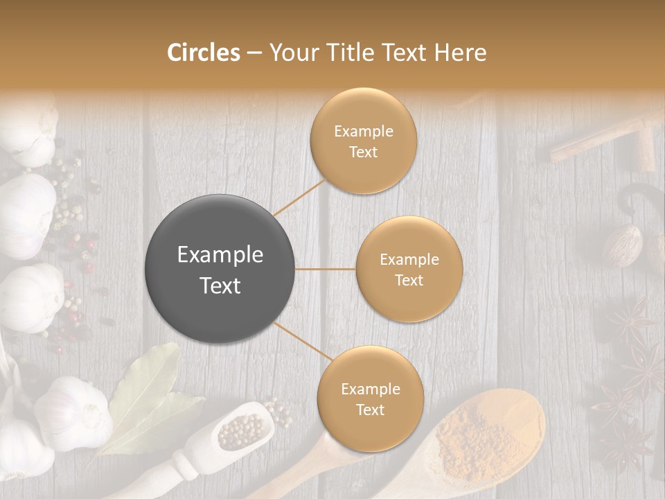 Background Organic Vegetable PowerPoint Template