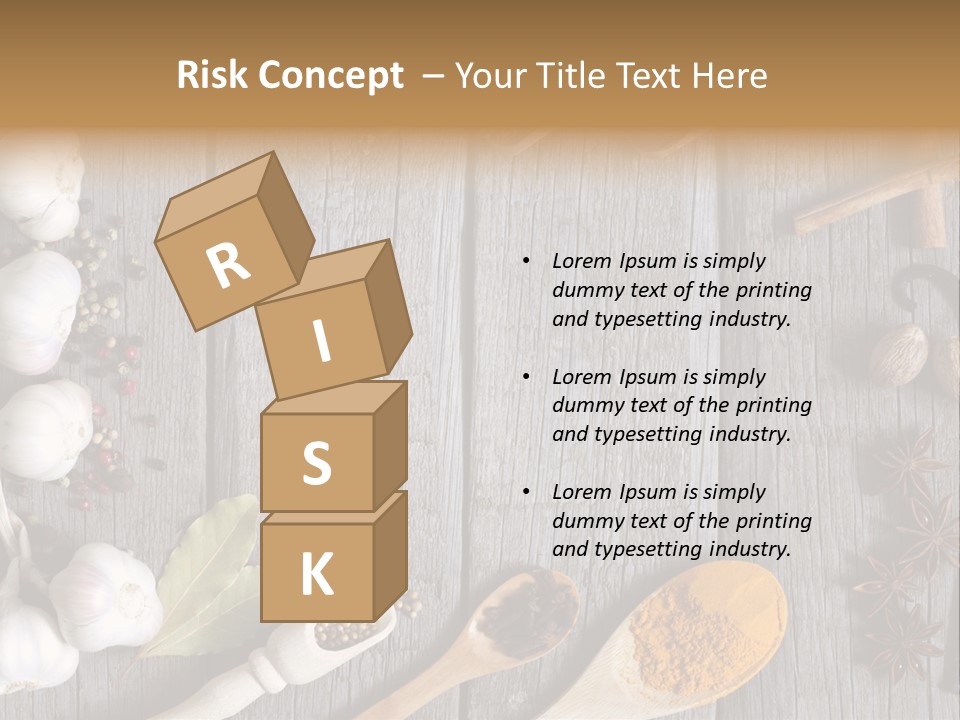 Background Organic Vegetable PowerPoint Template