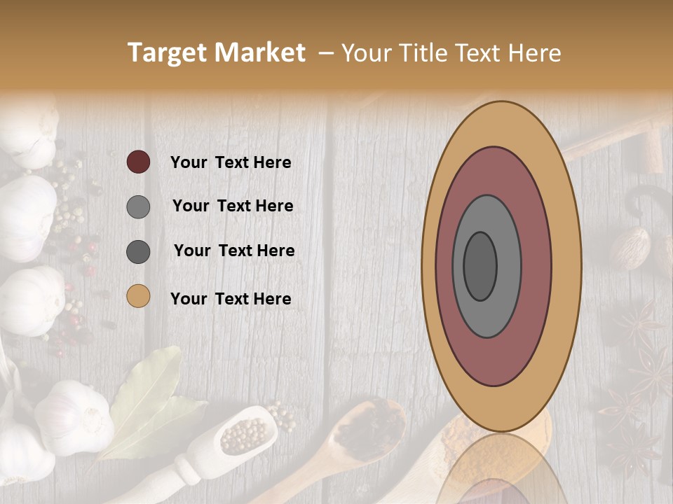 Background Organic Vegetable PowerPoint Template