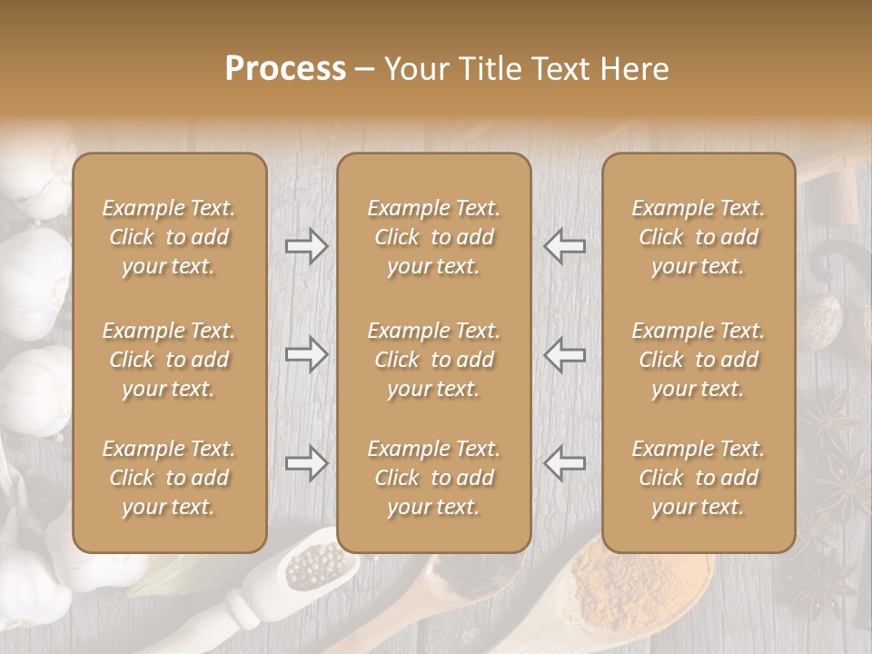 Background Organic Vegetable PowerPoint Template