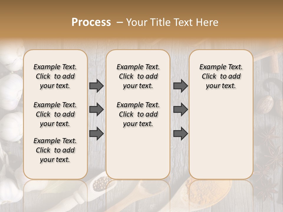 Background Organic Vegetable PowerPoint Template
