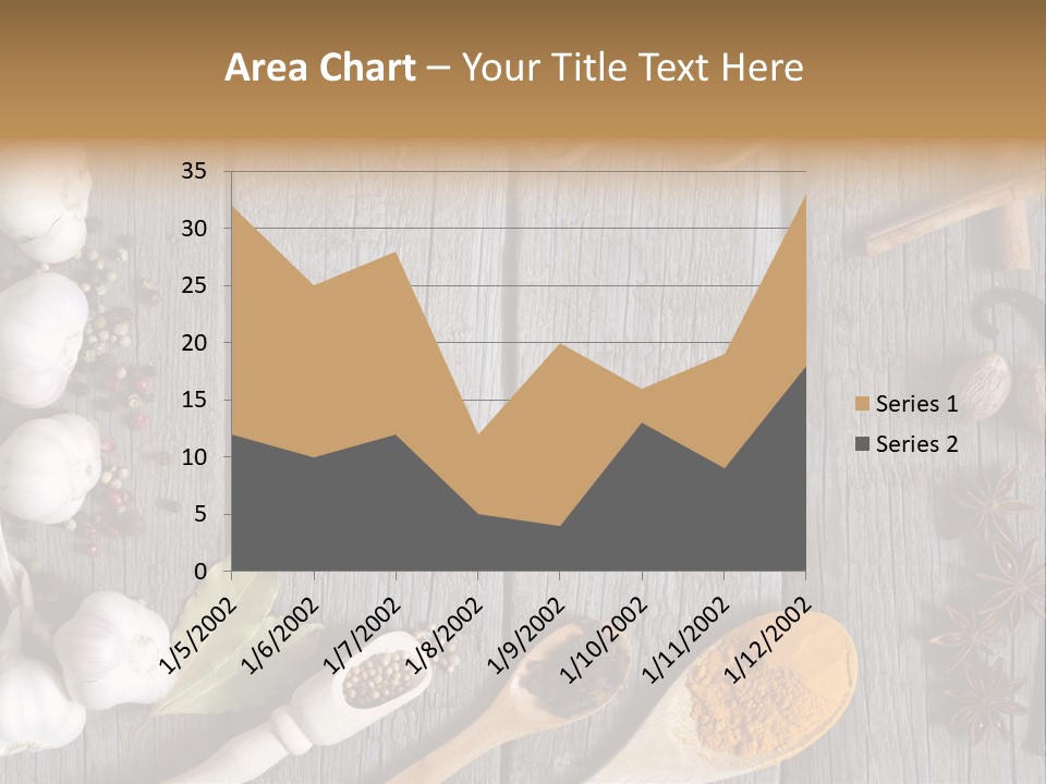 Background Organic Vegetable PowerPoint Template