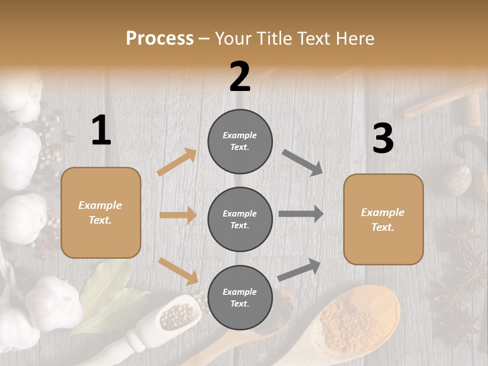 Background Organic Vegetable PowerPoint Template