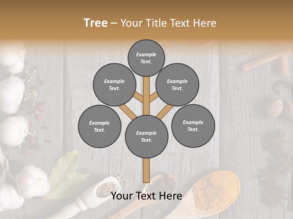 Background Organic Vegetable PowerPoint Template