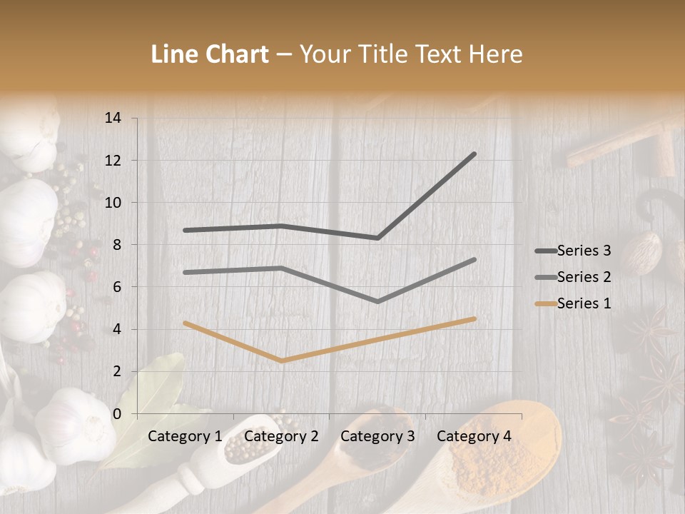 Background Organic Vegetable PowerPoint Template