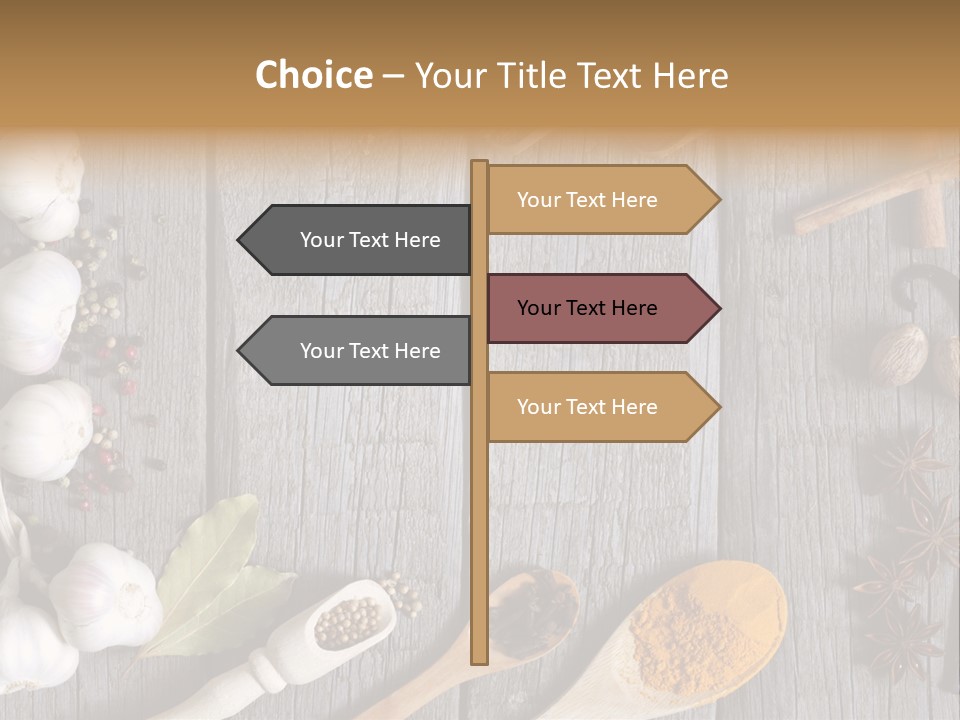 Background Organic Vegetable PowerPoint Template