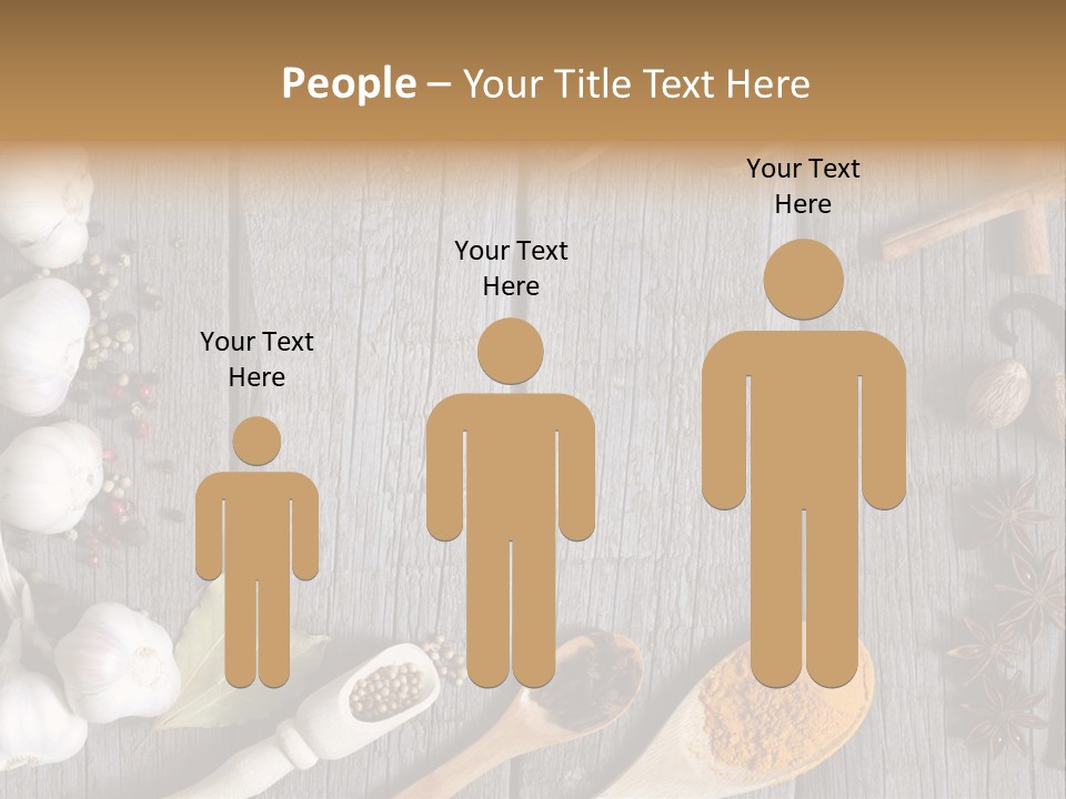 Background Organic Vegetable PowerPoint Template