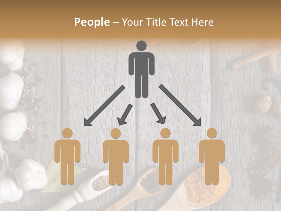 Background Organic Vegetable PowerPoint Template