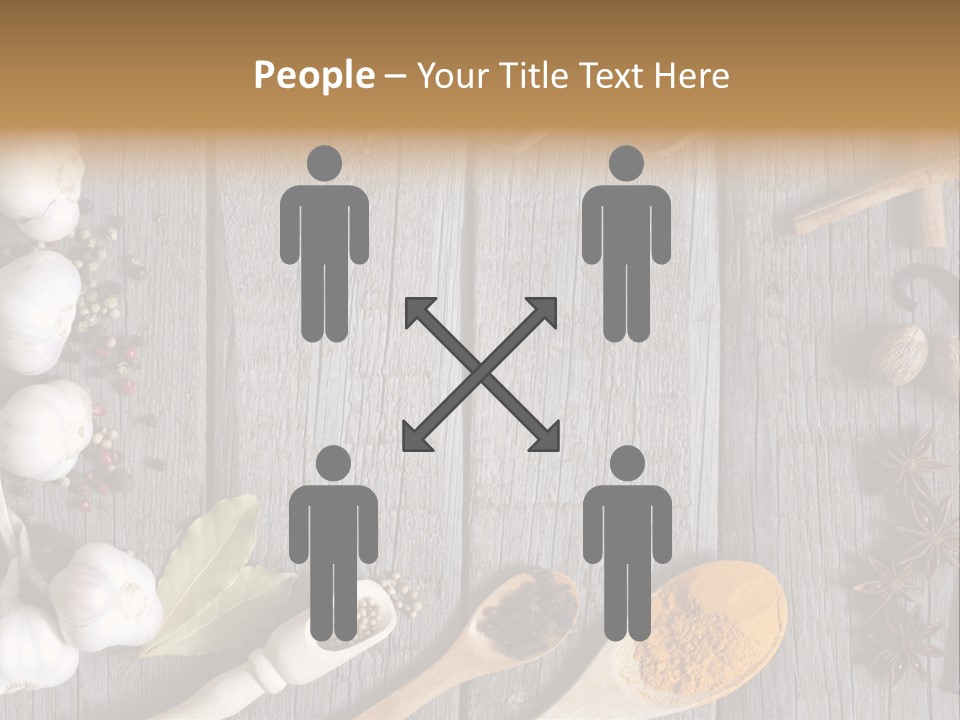 Background Organic Vegetable PowerPoint Template