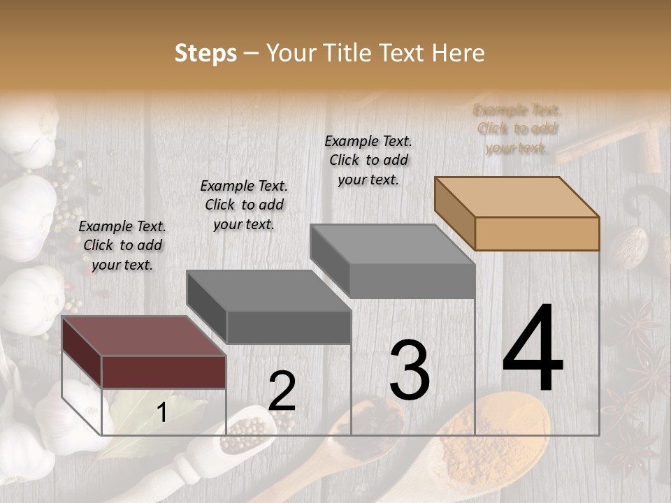 Background Organic Vegetable PowerPoint Template