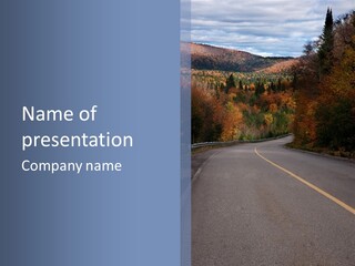 River Rural Autunm PowerPoint Template