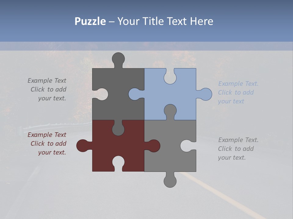 River Rural Autunm PowerPoint Template