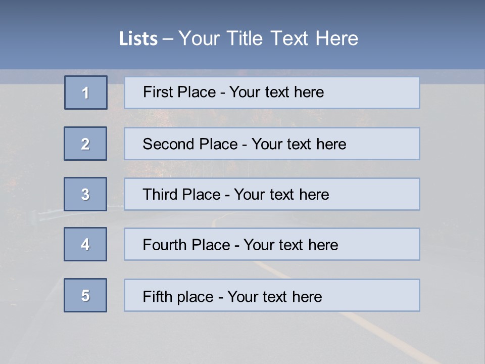 River Rural Autunm PowerPoint Template