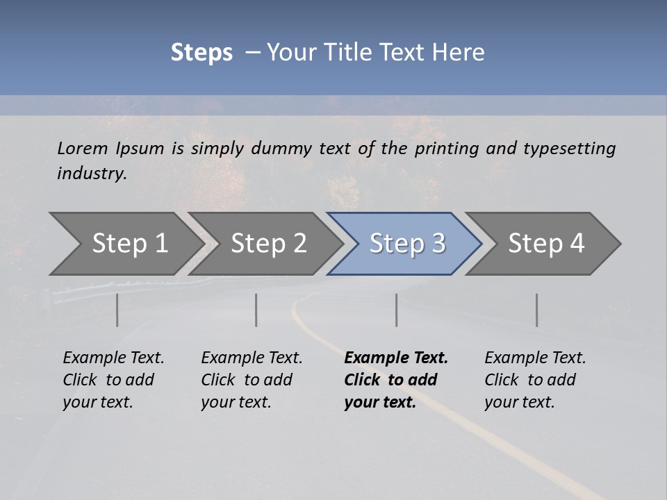 River Rural Autunm PowerPoint Template