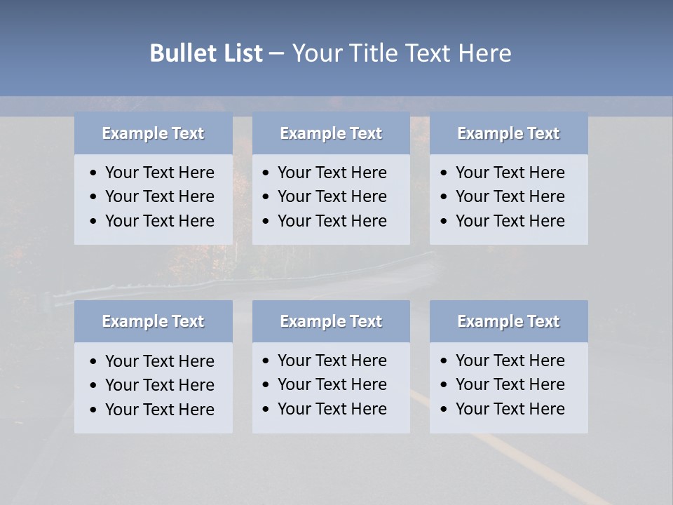 River Rural Autunm PowerPoint Template