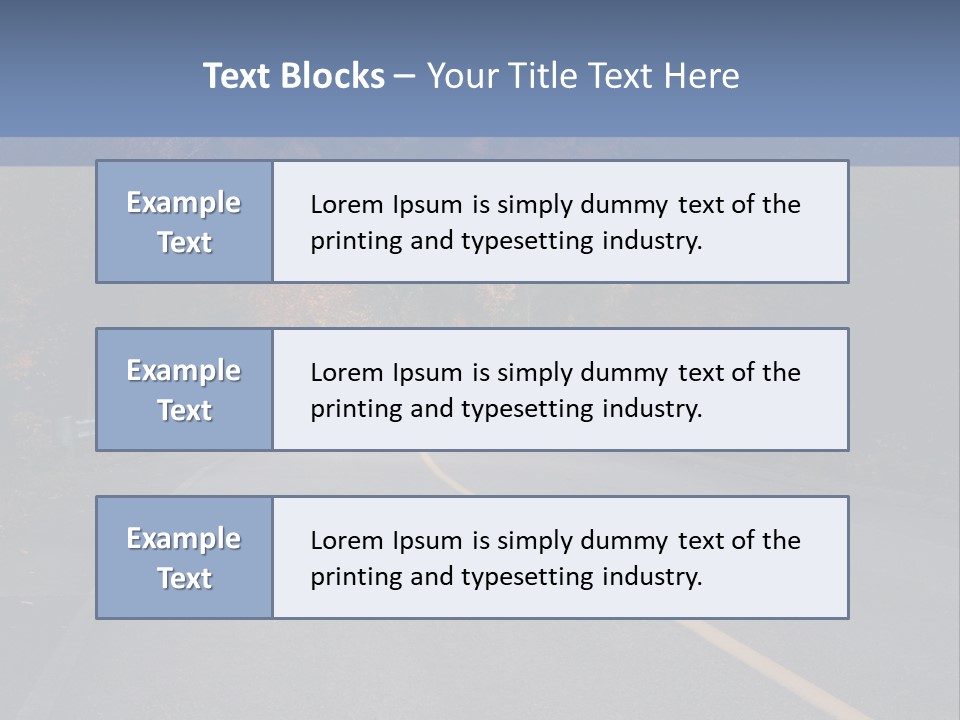 River Rural Autunm PowerPoint Template