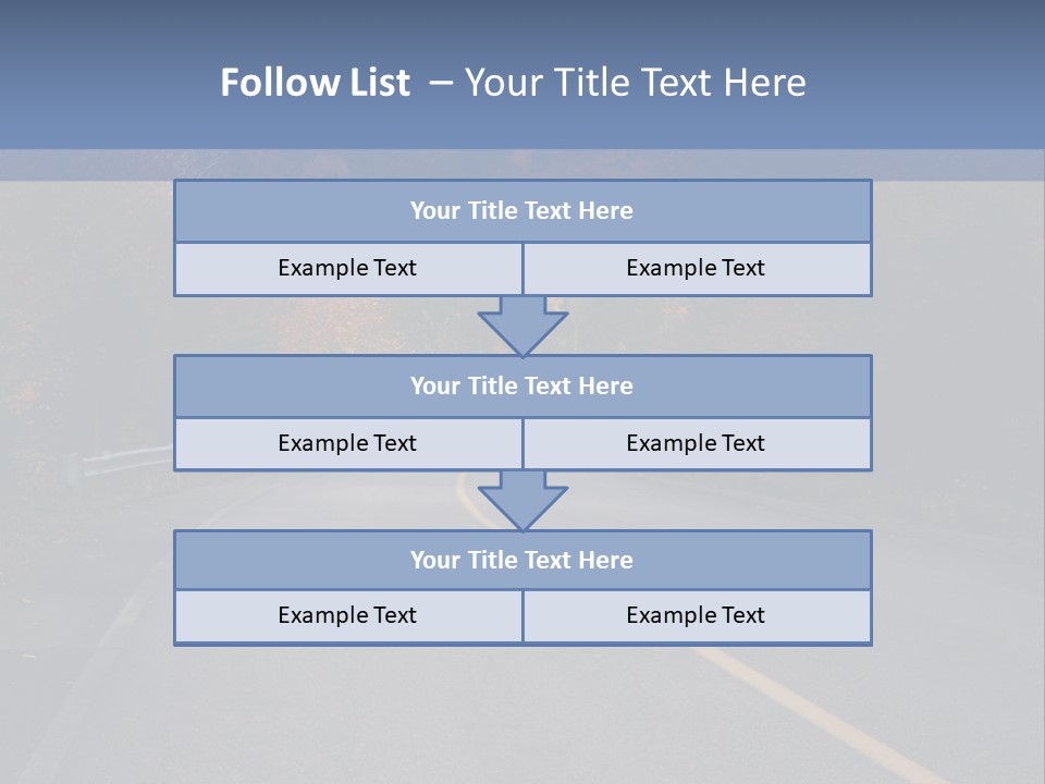 River Rural Autunm PowerPoint Template