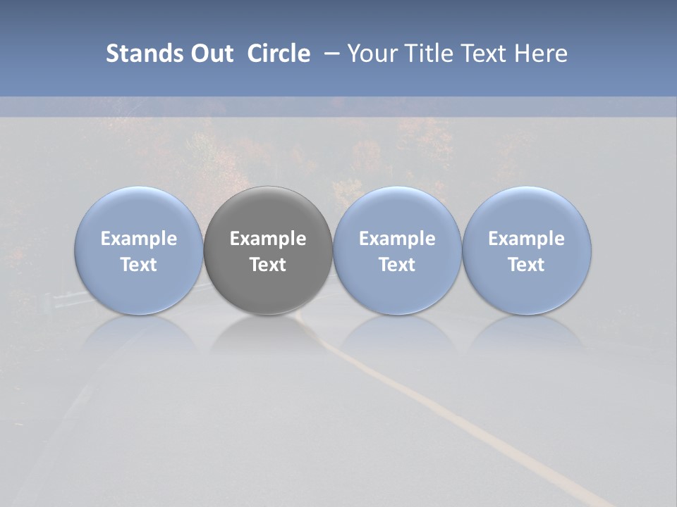 River Rural Autunm PowerPoint Template