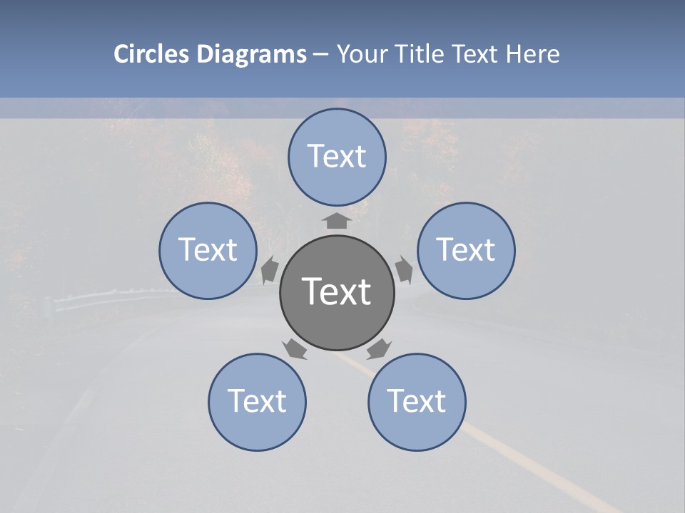 River Rural Autunm PowerPoint Template