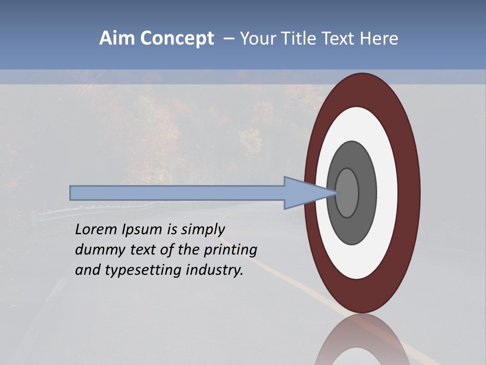 River Rural Autunm PowerPoint Template