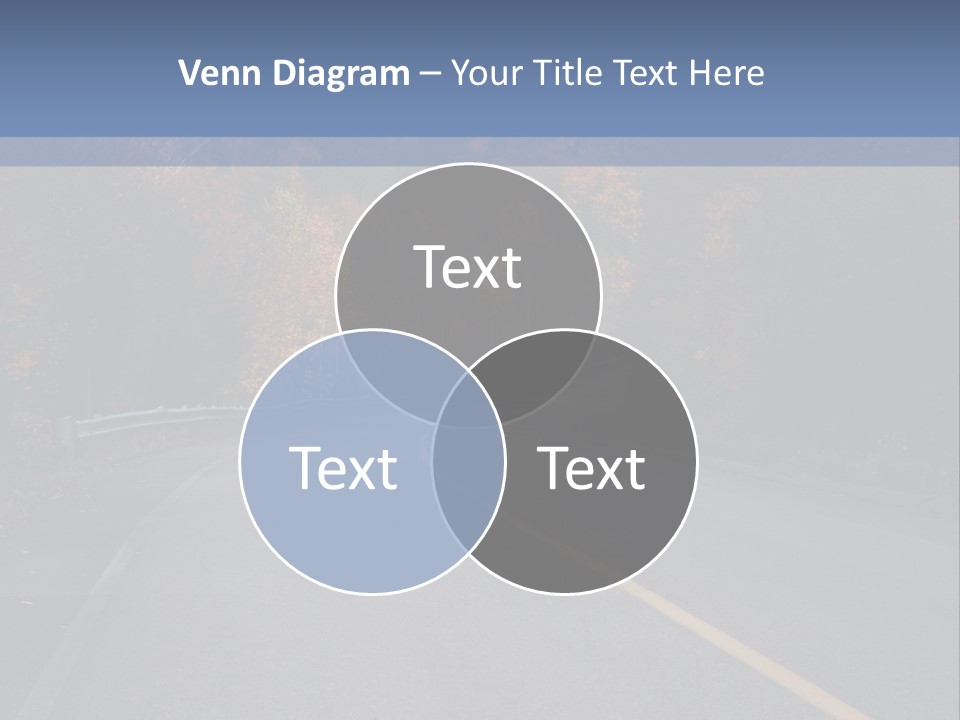 River Rural Autunm PowerPoint Template