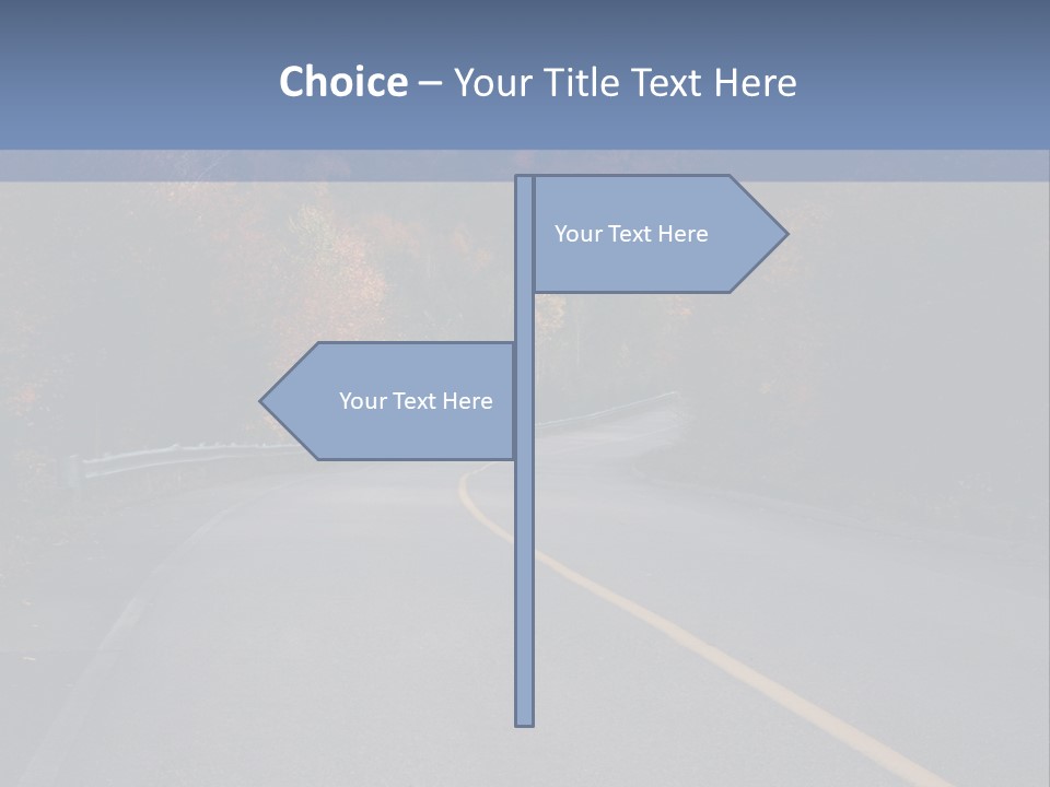 River Rural Autunm PowerPoint Template