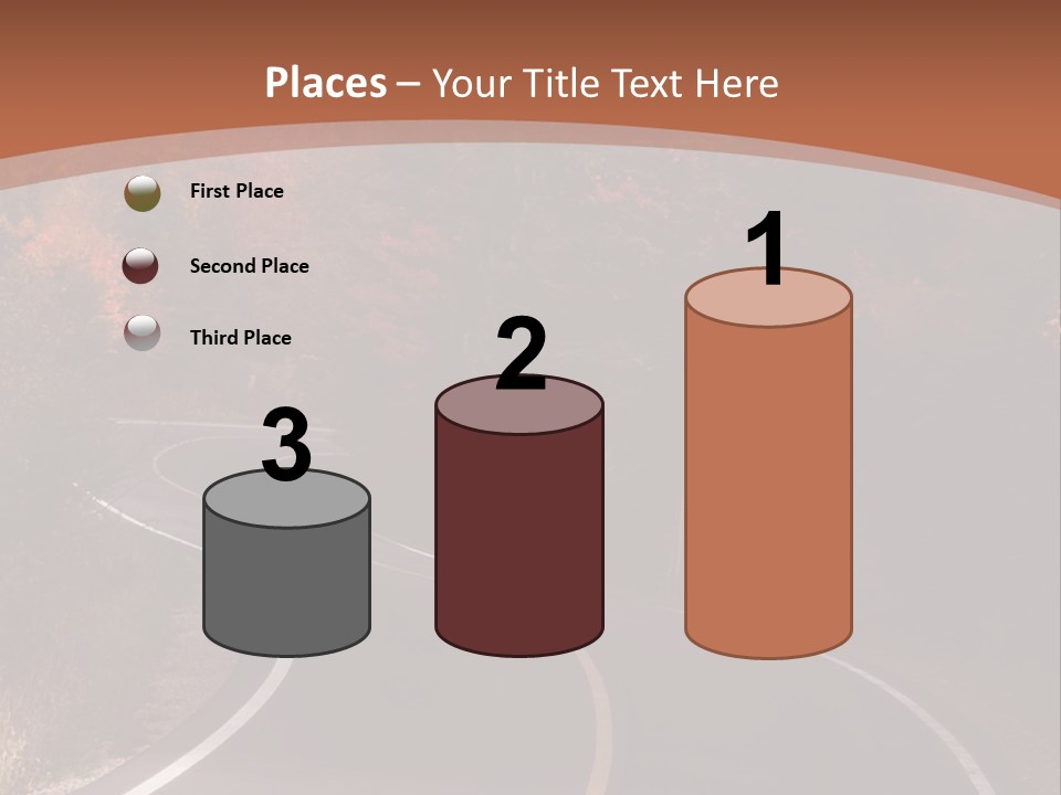 Wilderness Colorful Red PowerPoint Template