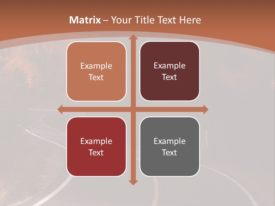 Wilderness Colorful Red PowerPoint Template