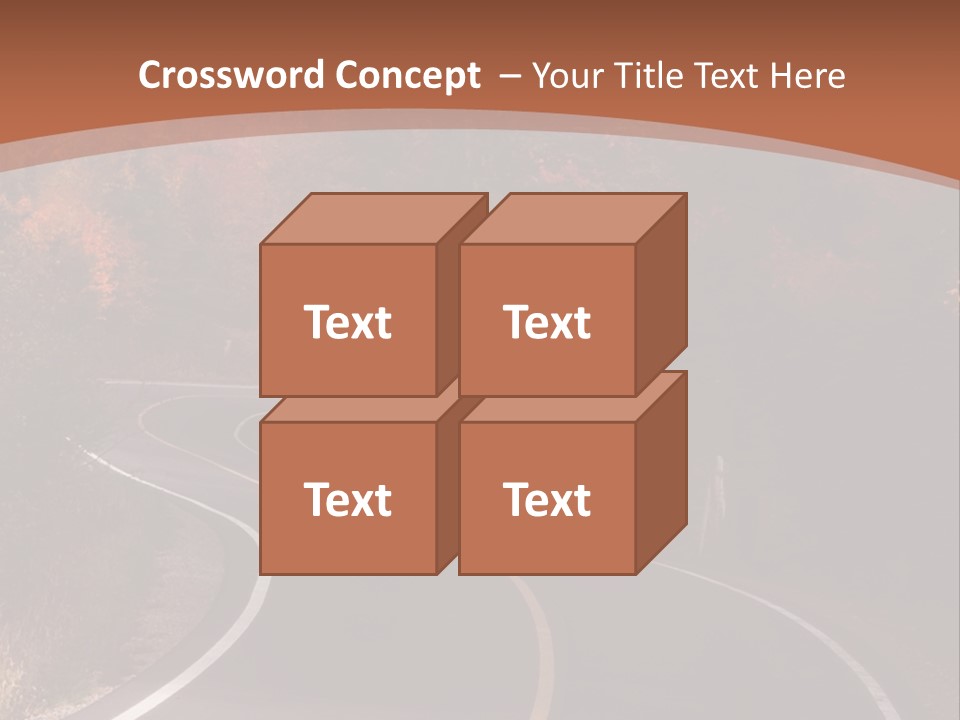 Wilderness Colorful Red PowerPoint Template