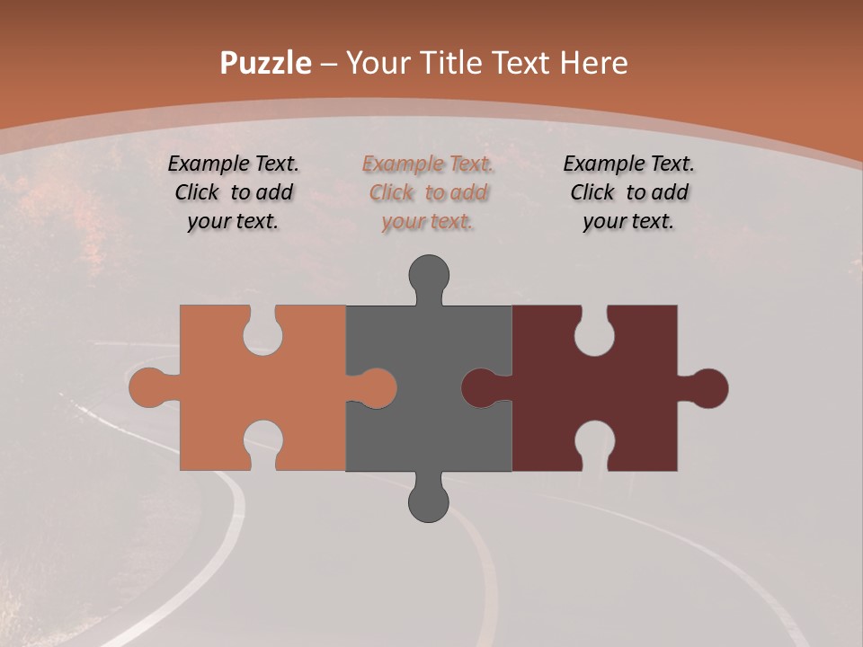 Wilderness Colorful Red PowerPoint Template