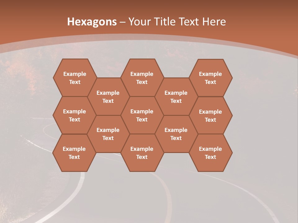 Wilderness Colorful Red PowerPoint Template