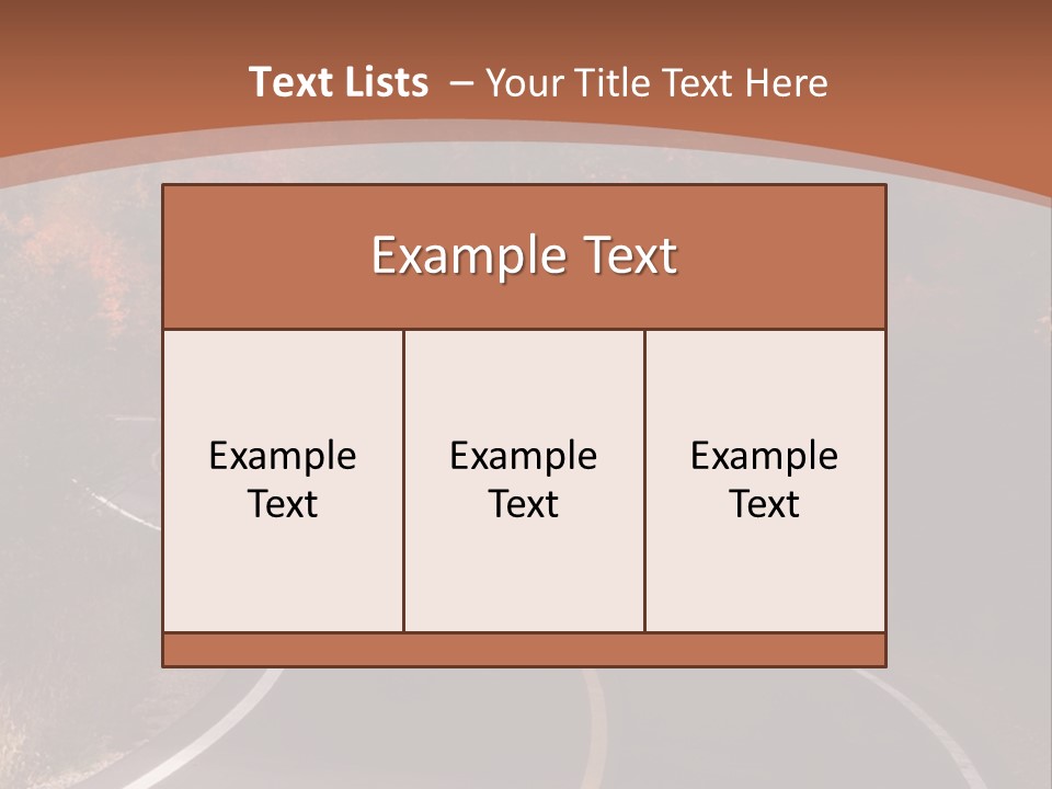 Wilderness Colorful Red PowerPoint Template