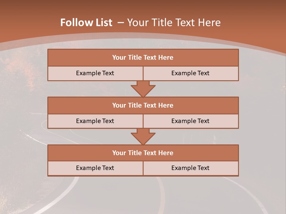 Wilderness Colorful Red PowerPoint Template