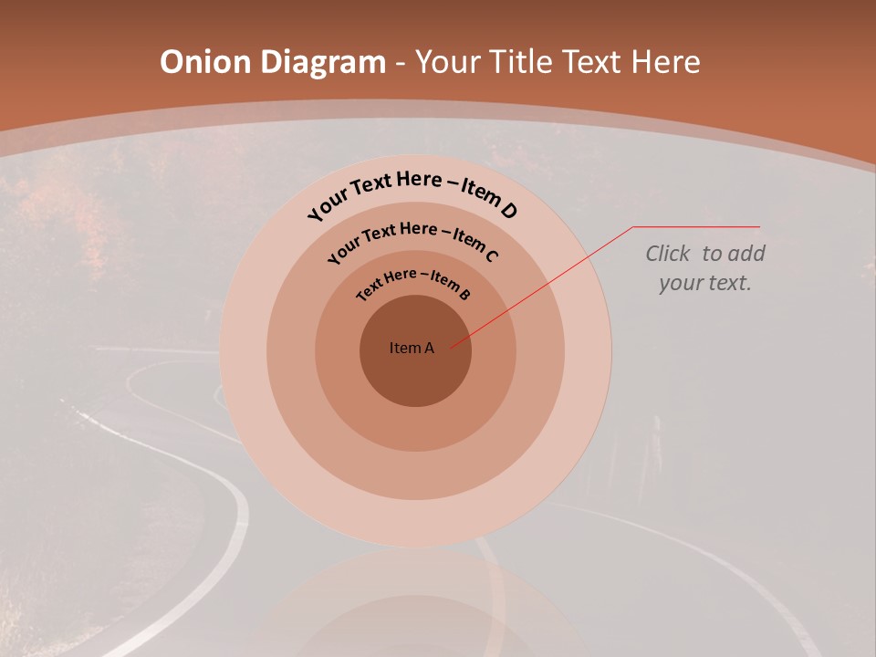 Wilderness Colorful Red PowerPoint Template