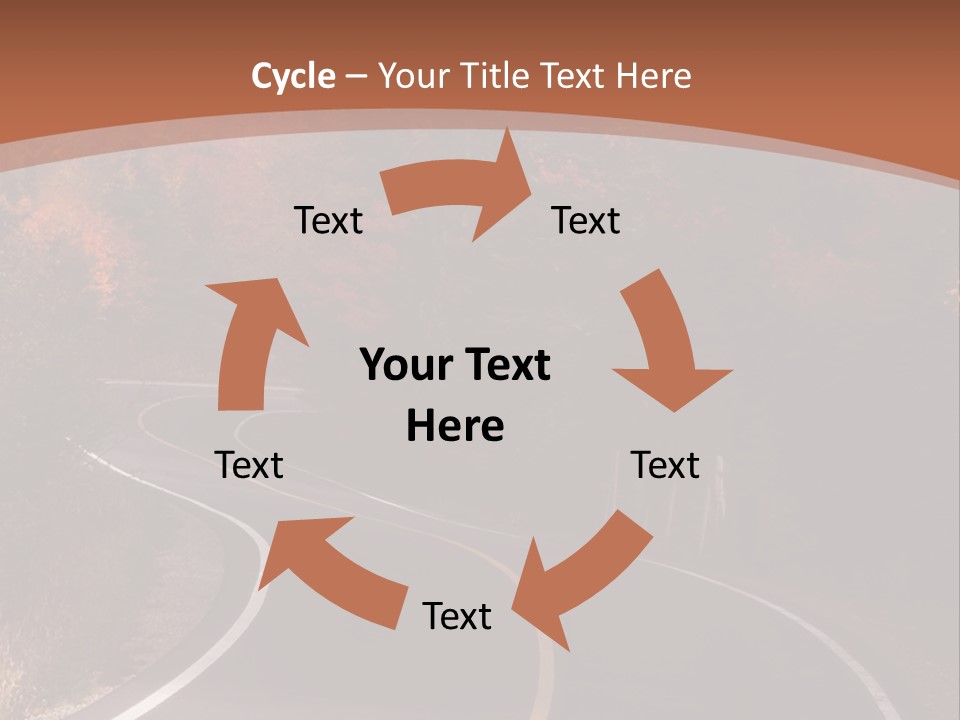 Wilderness Colorful Red PowerPoint Template