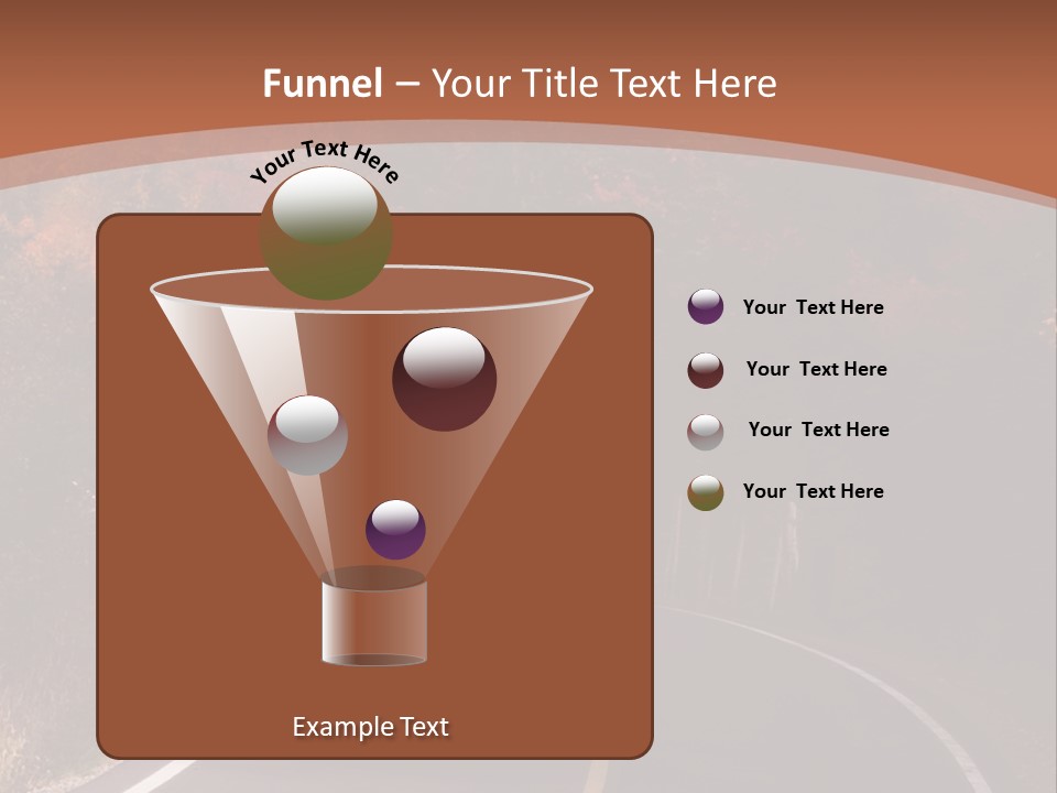 Wilderness Colorful Red PowerPoint Template