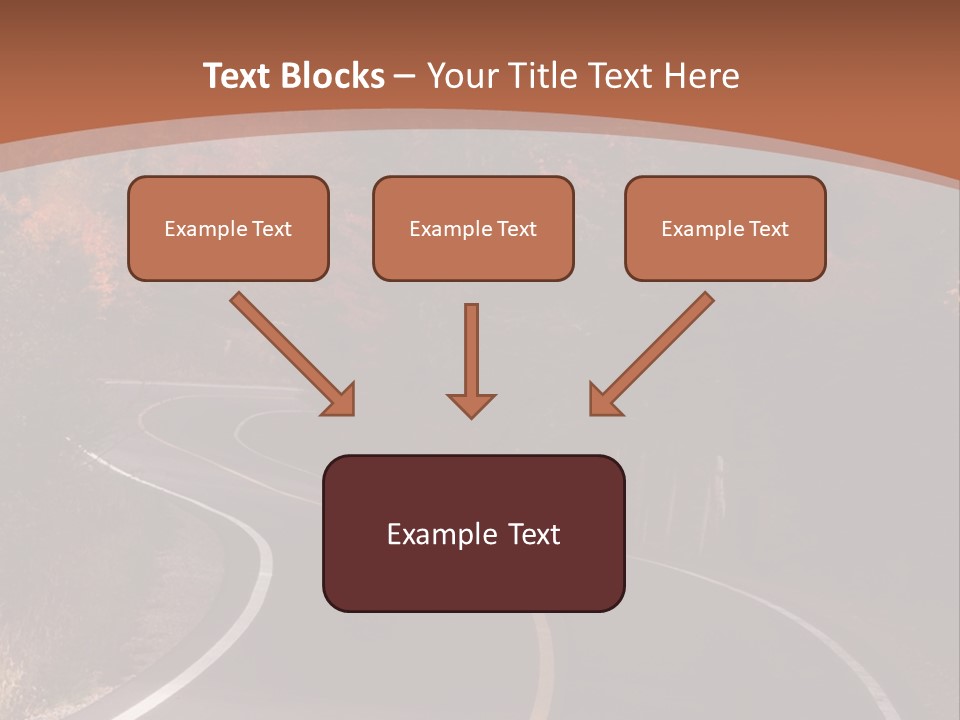 Wilderness Colorful Red PowerPoint Template