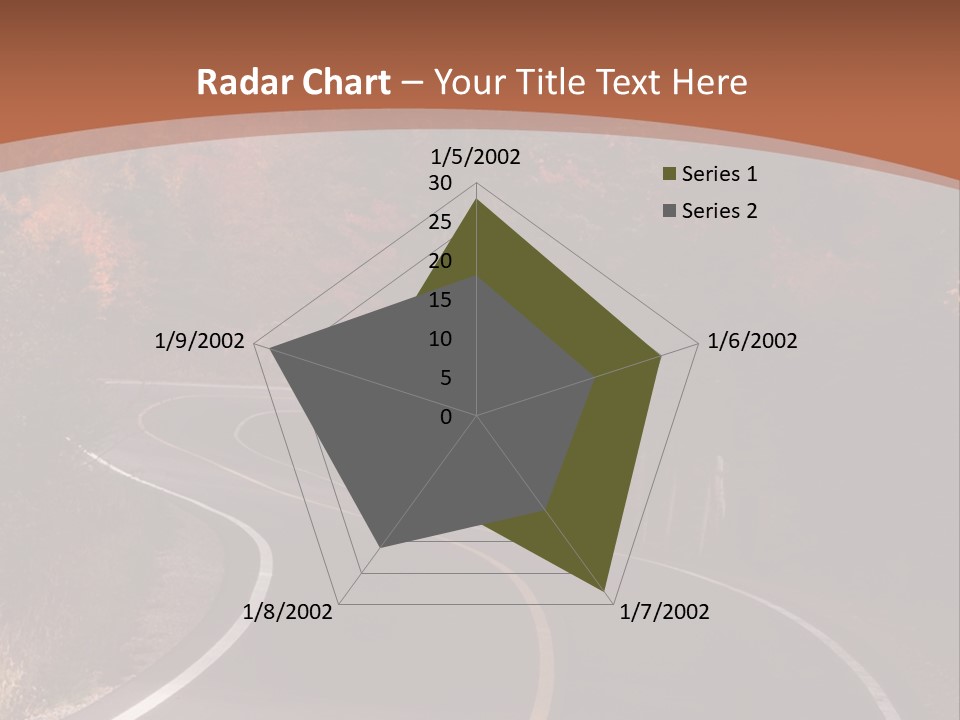 Wilderness Colorful Red PowerPoint Template