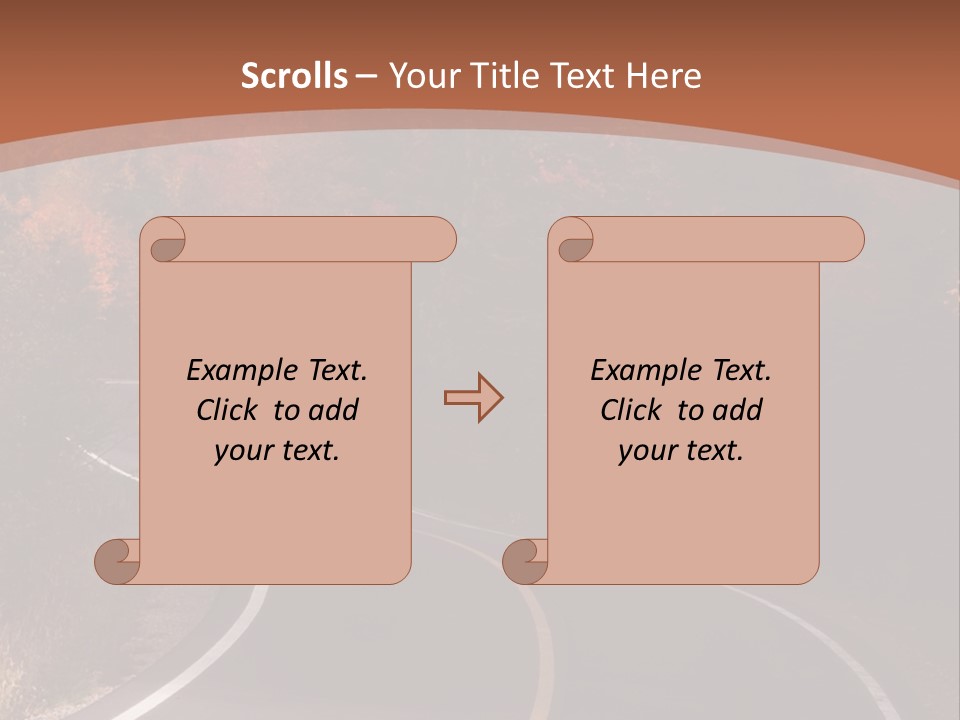Wilderness Colorful Red PowerPoint Template