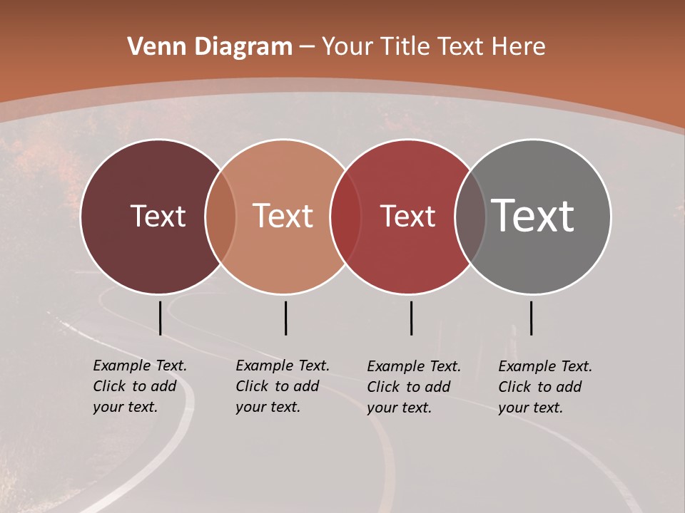 Wilderness Colorful Red PowerPoint Template