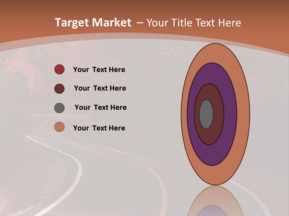 Wilderness Colorful Red PowerPoint Template