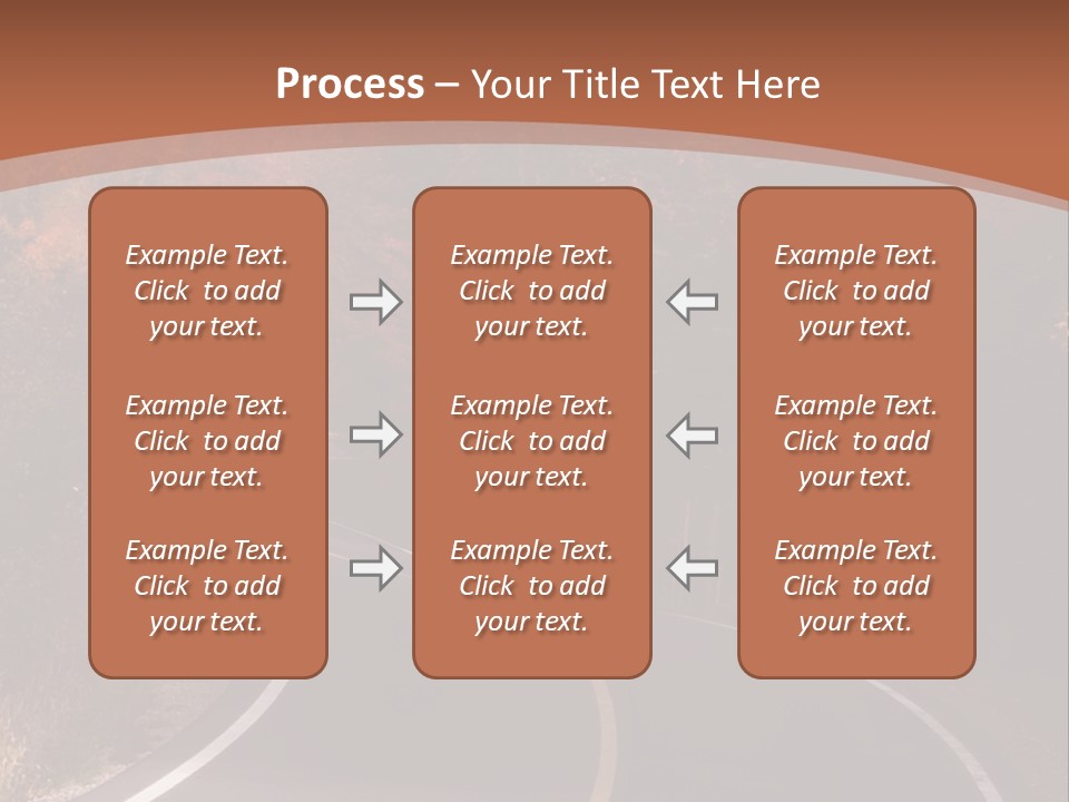 Wilderness Colorful Red PowerPoint Template