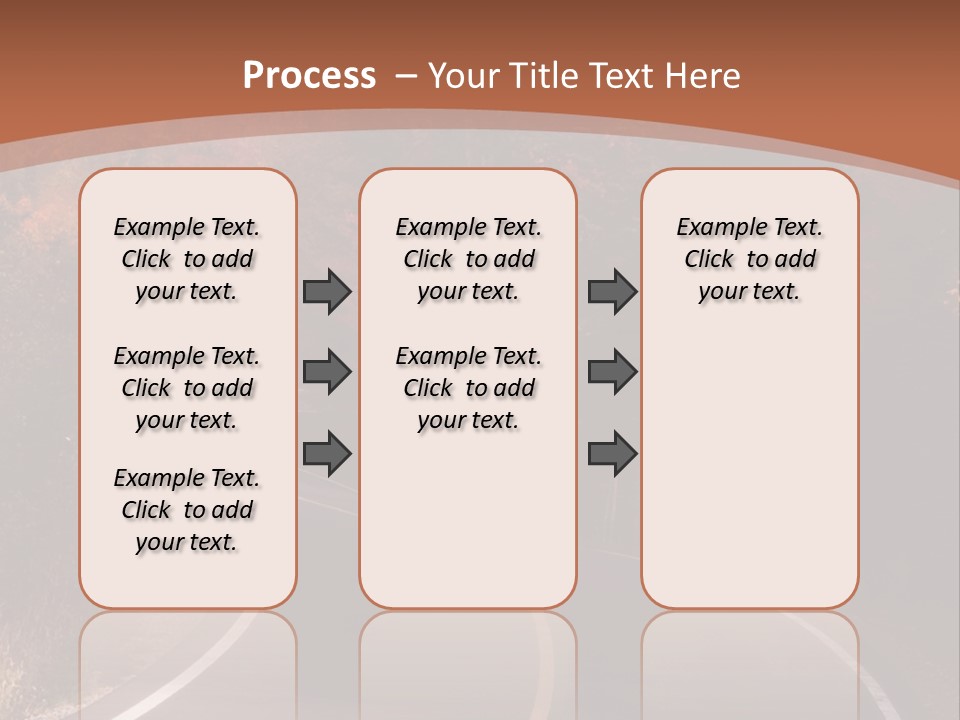 Wilderness Colorful Red PowerPoint Template
