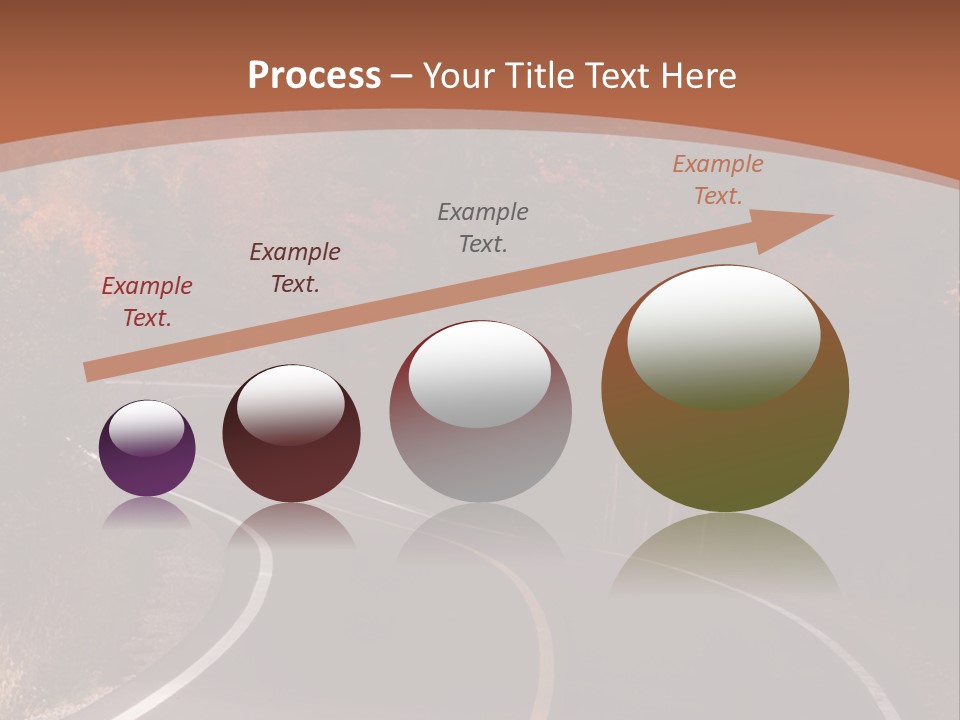 Wilderness Colorful Red PowerPoint Template