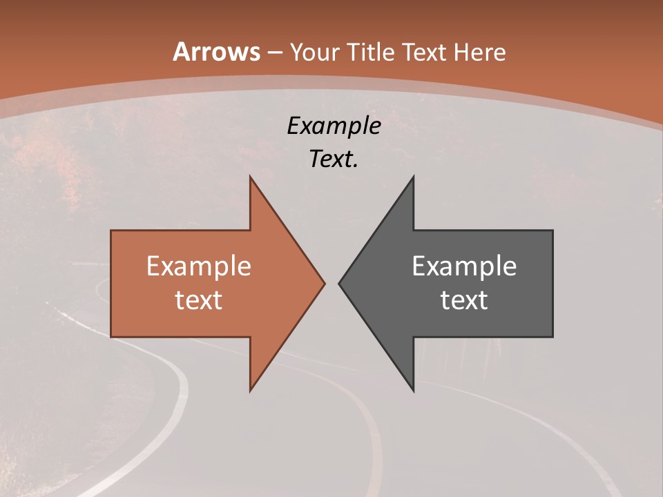 Wilderness Colorful Red PowerPoint Template