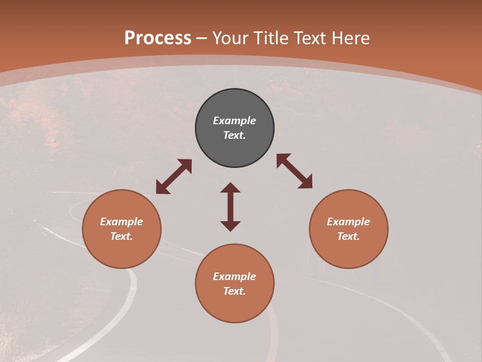 Wilderness Colorful Red PowerPoint Template