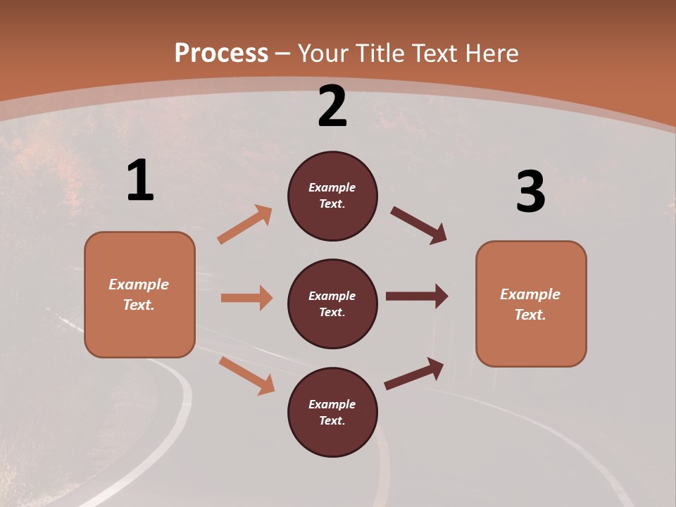 Wilderness Colorful Red PowerPoint Template